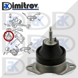 Тампон двигател Citroen Fiat Lancia Peugeot